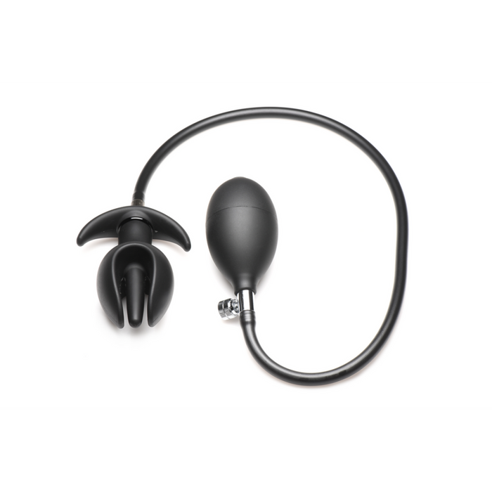 Bad Buoy Anchor - Inflatable Silicone Anal Plug - Black