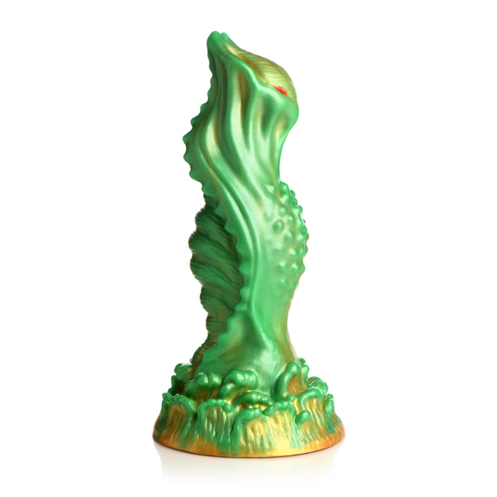 Nebula - Alien Siliconen Dildo - Groen