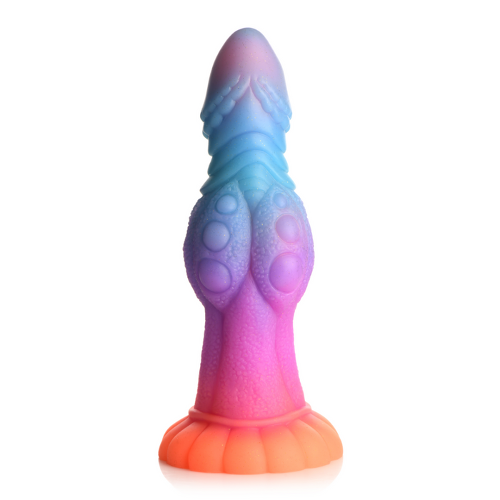 Galactic Cock - Alien Creature Glow-in-the-Dark Silicone Dildo