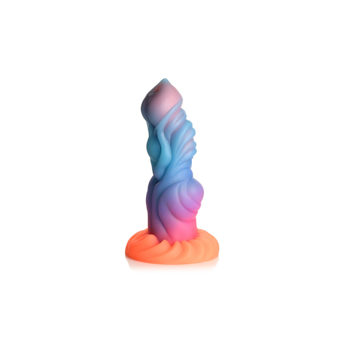 Alien Indringer - Alien Glow-in-the-Dark Siliconen Dildo