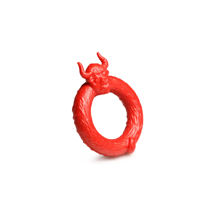 Beast Mode - Silicone Cock Ring - Red