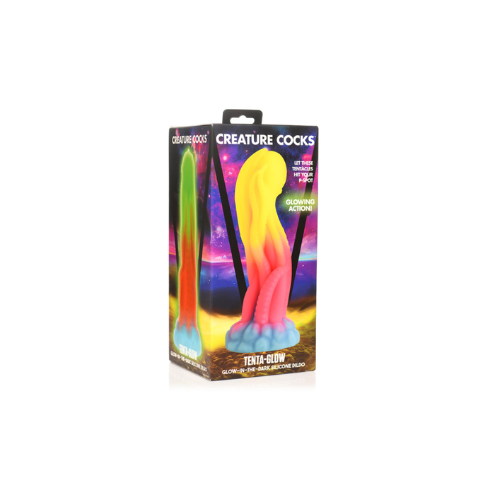 Tenta Glow - Glow-in-the-Dark Silikon Dildo