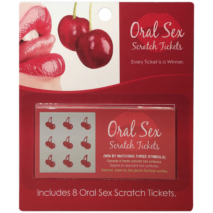 Oral Sex Scratch Tickets