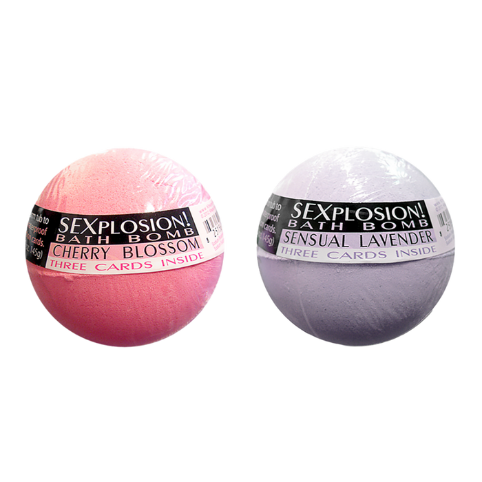 Sexplosion! Bath Bombs (6 bombs in 3 scents, no display)