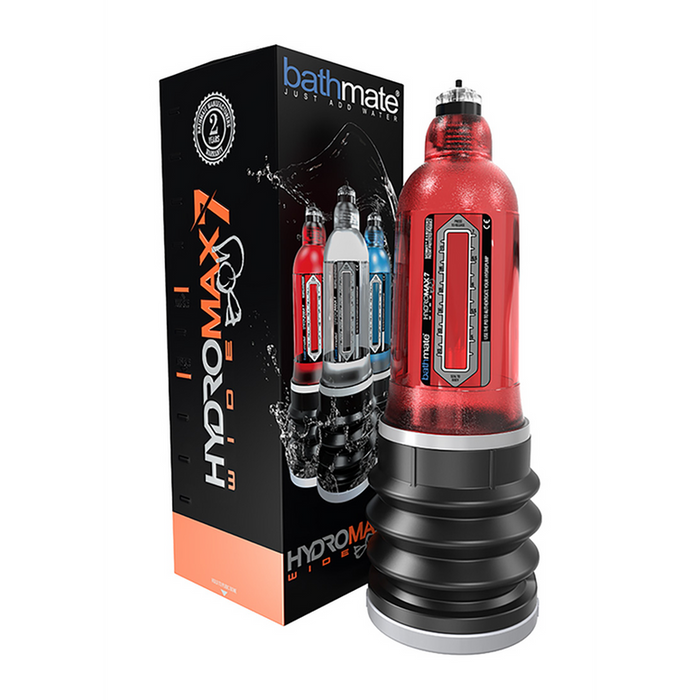 HydroMax7 Wide Boy - Penis Pump - Red