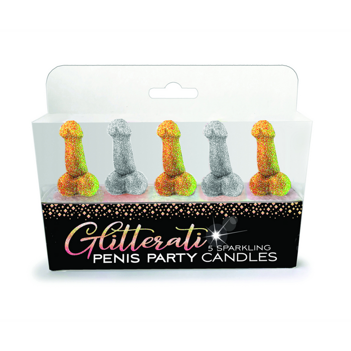 Glitterati - Penis Candle Set