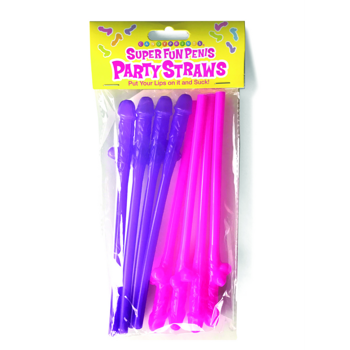 Super Fun Penis - Party Straws