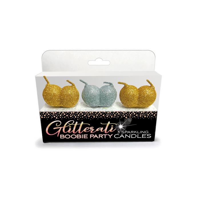 Glitterati - Boobie Candle Set