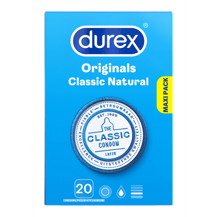 Originals Classic Natural - Condoms - 20 Pieces