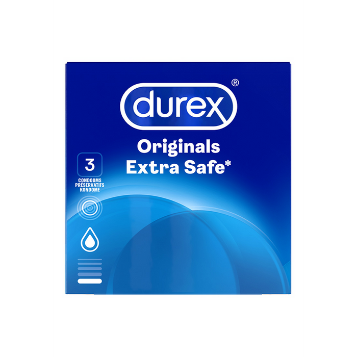 Originals Extra Safe - Condoms - 3 Pieces