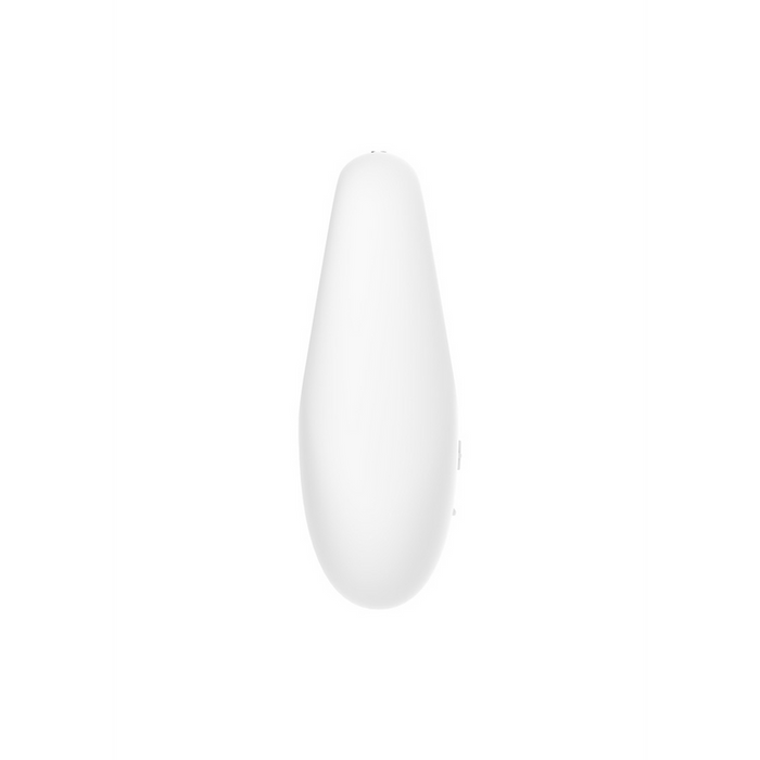 White Temptation - Lay-On Vibrator - White/Brass