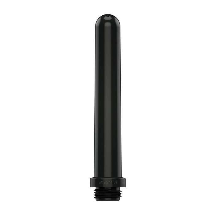 Ergoflo - Premium Tip for Anal Shower - 5” / 13 cm - Black