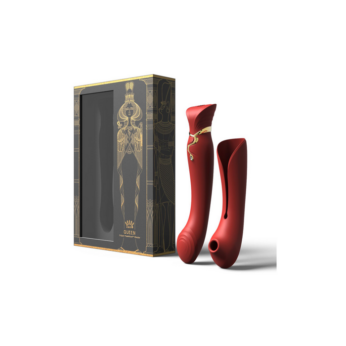 Queen - G-Spot Vibrator and Air Pulse Stimulator