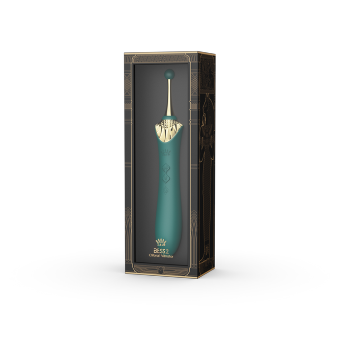 Bess 2 - Clitoral Vibrator - Turquoise Green