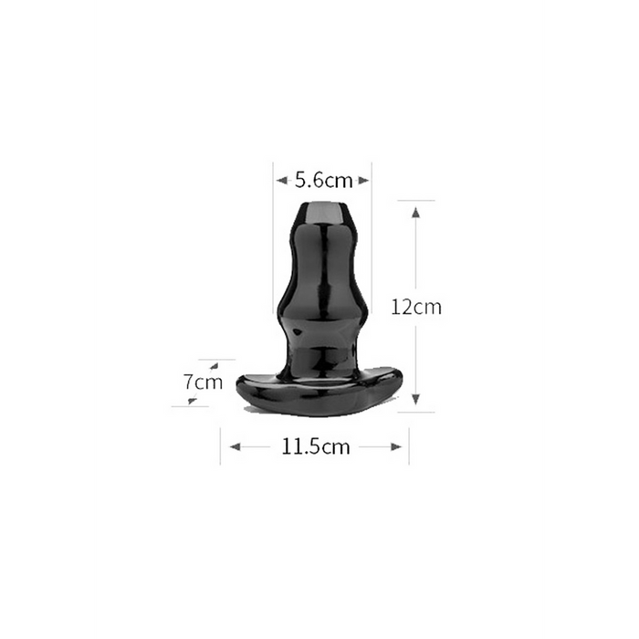 Double Tunnel Plug - Hollow Butt Plug - M