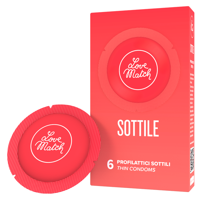 Sottile - Thin Condoms - 6 Pieces