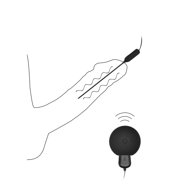 Silicone Oplaadbare Vibrerende Plug met Afstandsbediening