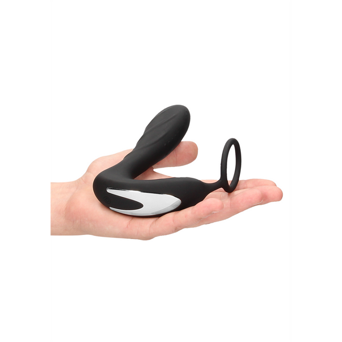 E-stim Vibrating Butt Plug  Cockring