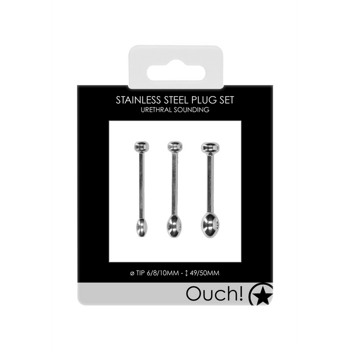 Metal Penis Plug Set