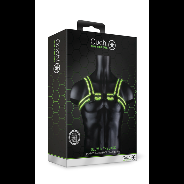 Buckle Harness - Glow in the Dark - S/M