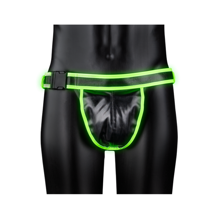 Jockstrap with Buckle - Glow in the Dark - L/XL