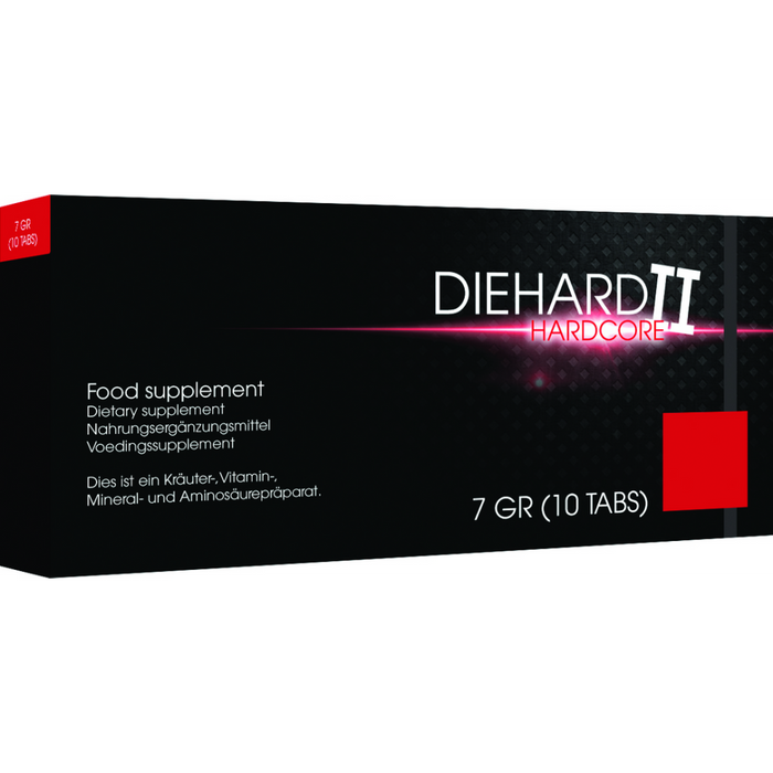 Diehard II Hardcore - Stimulating Capsules - 10 Pieces