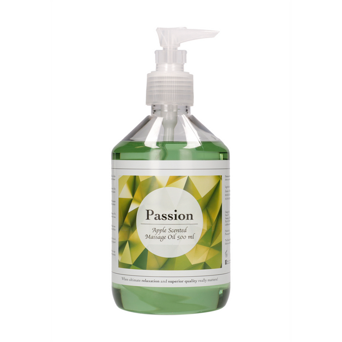 Passion - Massage Oil - Apple Scented - 17 fl oz / 500 ml