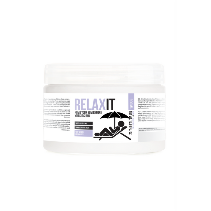 Relax It - Numb Your Bum Before You Succumb - 17 fl oz / 500 ml