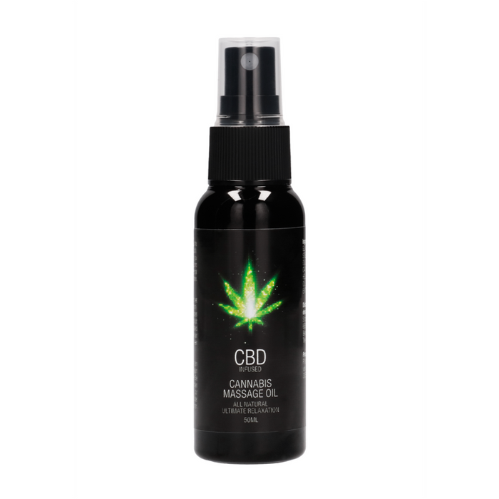 CBD Cannabis Massage Oil - 2 fl oz / 50 ml