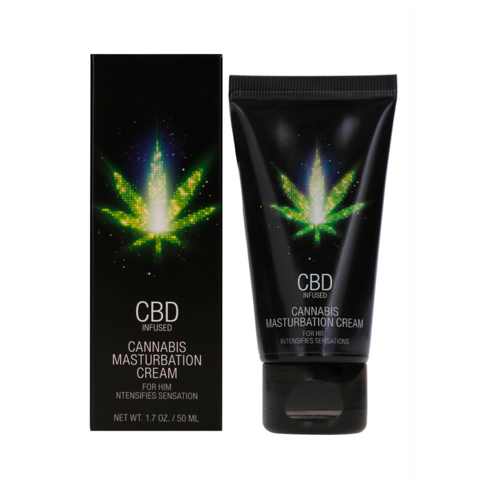 CBD Cannabis Masturbation Cream for Him - 2 fl oz / 50 ml