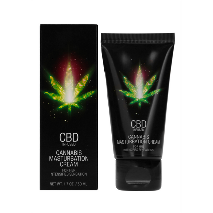 CBD Cannabis Masturbation Cream For Her - 2 fl oz / 50 ml