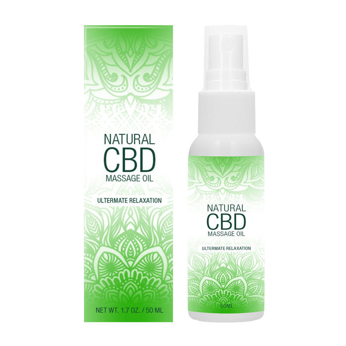 Natural CBD - Massage Oil - 2 fl oz / 50 ml