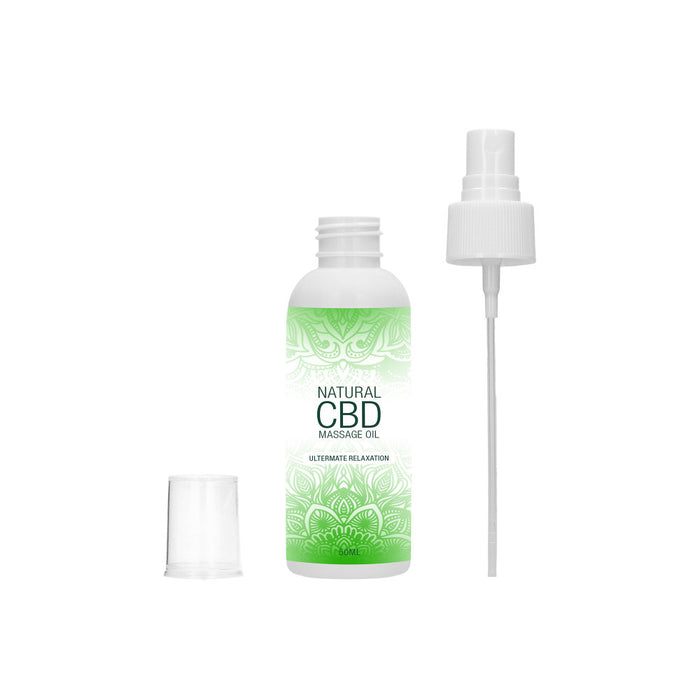 Natural CBD - Massage Oil - 2 fl oz / 50 ml