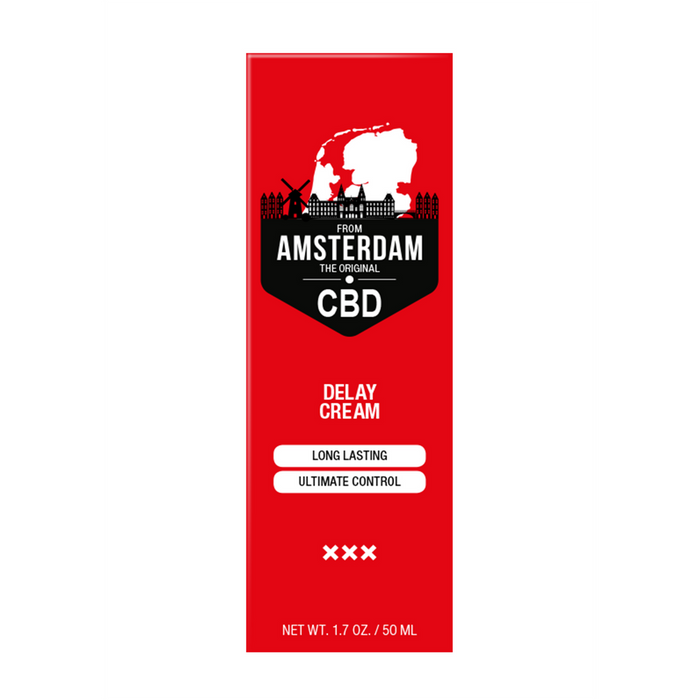 Original CBD from Amsterdam - Delay Cream - 2 fl oz / 50 ml