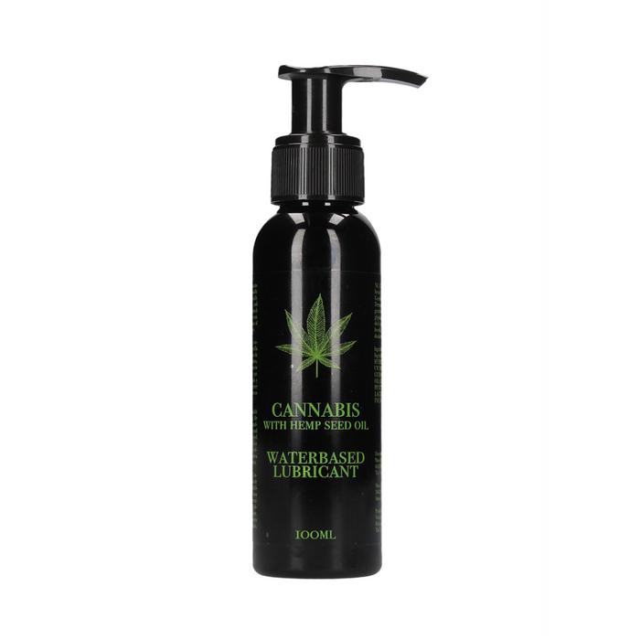 Cannabis with Hemp Seed Oil Water Based Lubricant - 3 fl oz / 100 ml