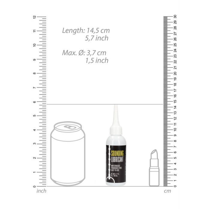 Urethral Sounding Lubricant - 3 fl oz / 80 ml