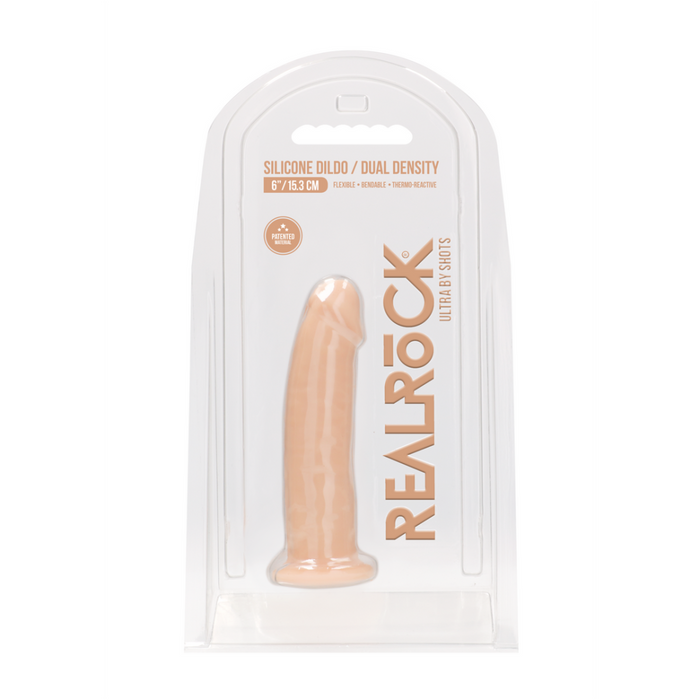 Silicone Dildo without Balls - 6 / 15 cm