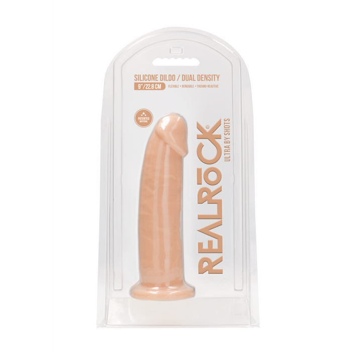 Silicone Dildo zonder Ballen - 9 / 23 cm