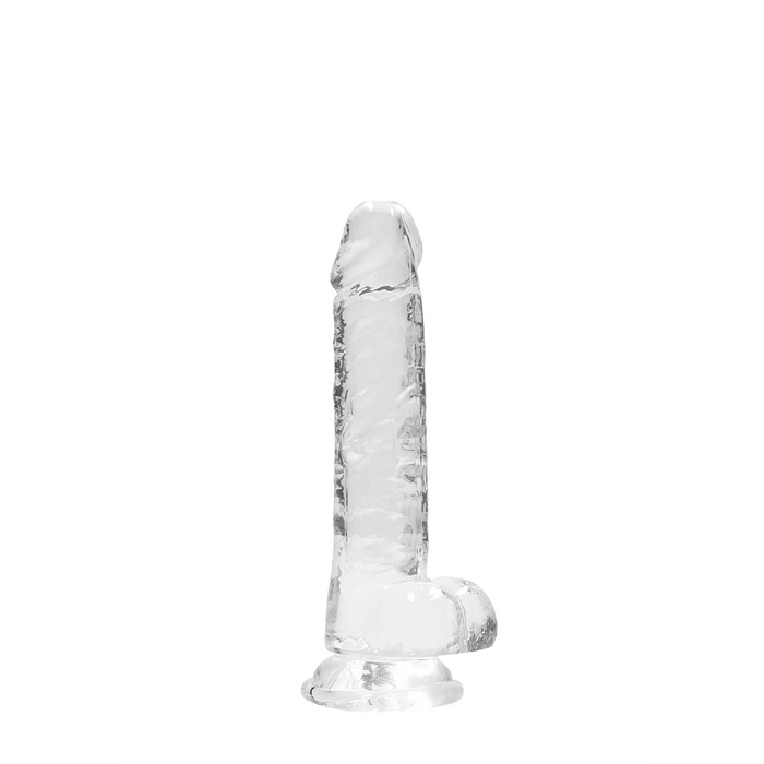 Realistic Dildo with Balls - 7 / 18 cm