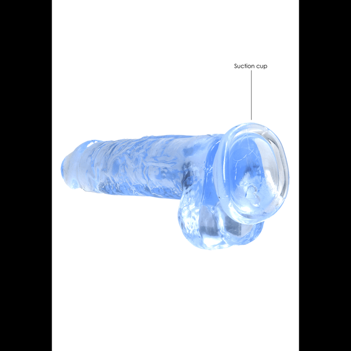 Realistic Dildo with Balls - 8 / 21 cm