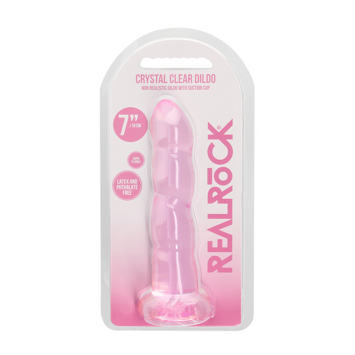 Non-Realistic Dildo with Suction Cup - 7 / 17 cm