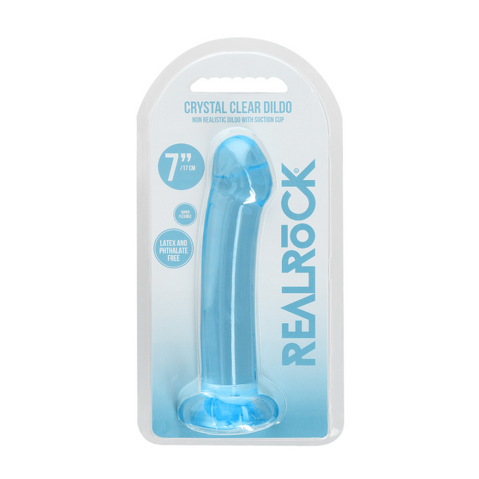 Non-Realistic Dildo with Suction Cup - 7 / 17 cm