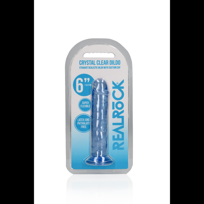 Rechtdoor Realistische Dildo met Zuignap - 6'' / 14,5