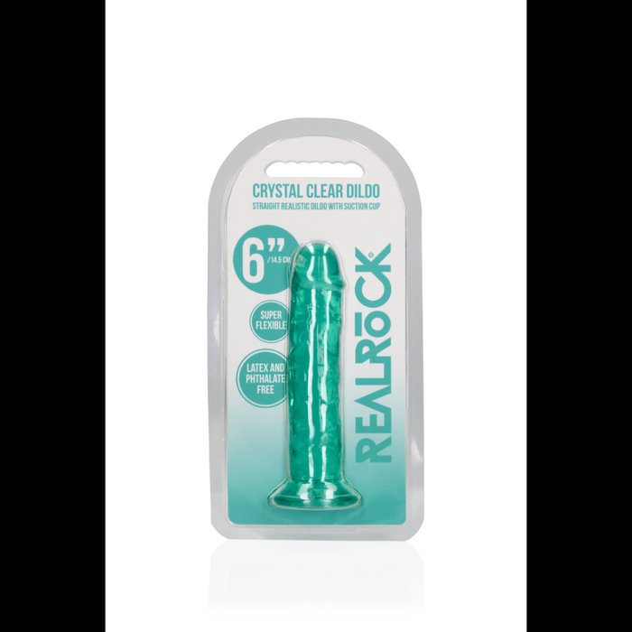 Straight Realistic Dildo with Suction Cup - 6'' / 14,5