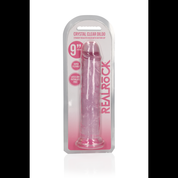 Straight Realistic Dildo with Suction Cup - 9'' / 23