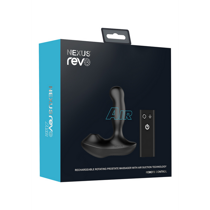 Revo Air - Rotating Prostate Massager with Suction and Remote Control