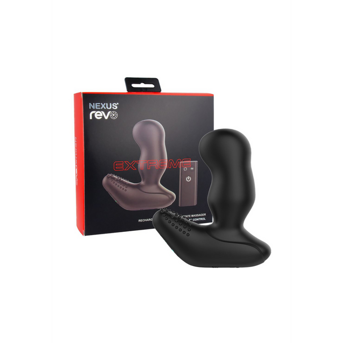 Revo Extreme - Waterproof Rotating Prostate Massager with Remote Control