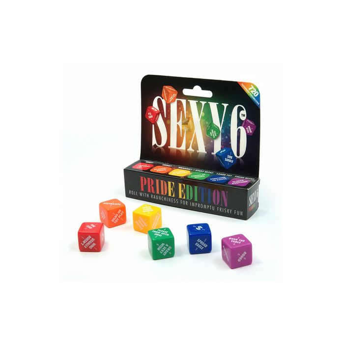 Sexy 6 Dice - Sexy Pride Dice