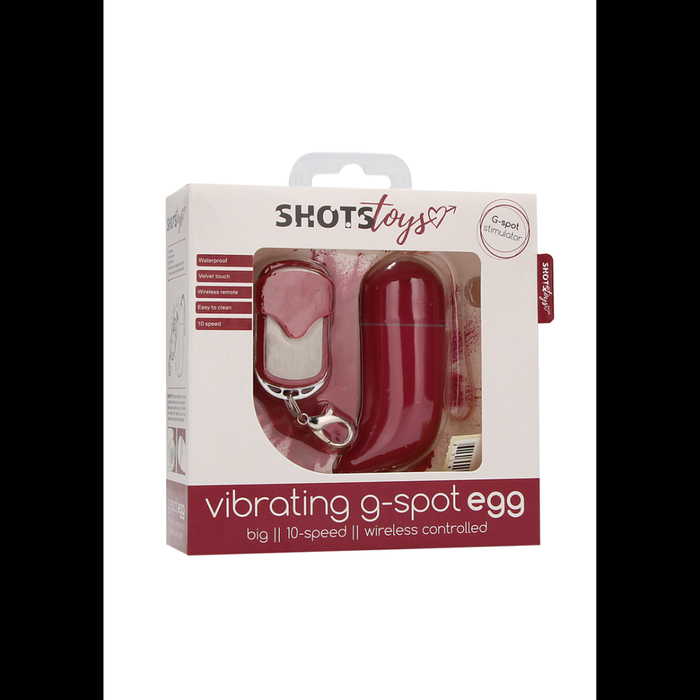 Wireless Vibrating G-Spot Egg - Large