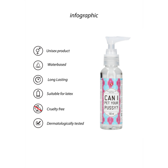 Can I Pet Your Pussy? - Masturbation Lubricant - 3 fl oz / 100 ml